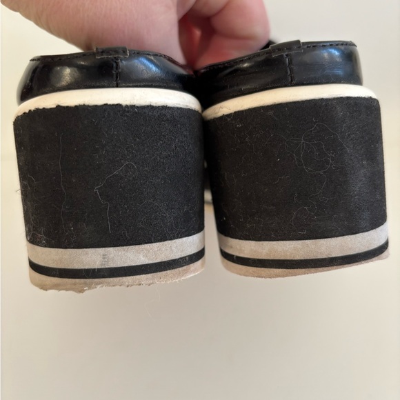 Jeffrey Campbell Belamy platform slip on tassel loafer mules women size 9 - Picture 5 of 12